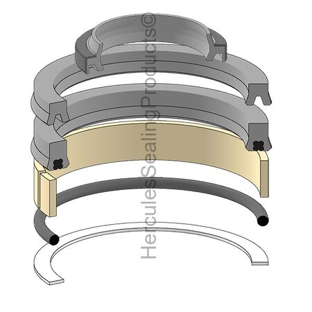 Toyota -After Market Parts Hydraulic Cylinder Repair Kit- 45 X 55 mmLIFT TRUCK KITS 04651-31510-71